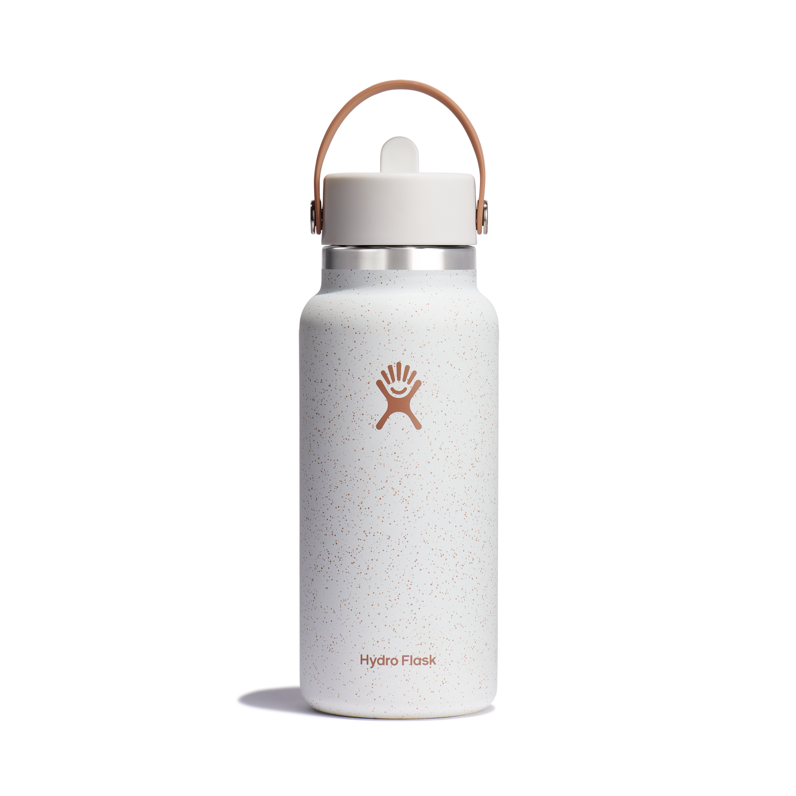 32oz (946mL) Wide Mouth with Flex Straw Cap - Seasalt & Sandy