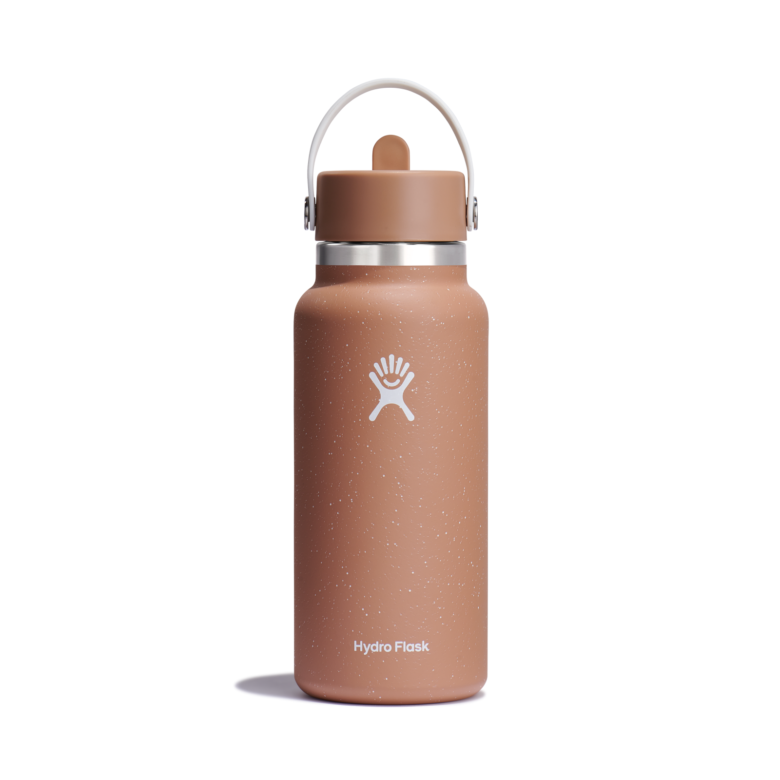 32oz (946mL) Wide Mouth with Flex Straw Cap - Seasalt & Sandy